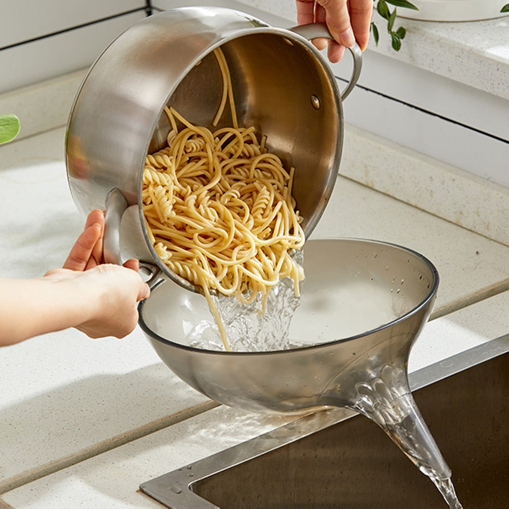 BowLift | Creative Non-Slip Vegetable Drainer Basket