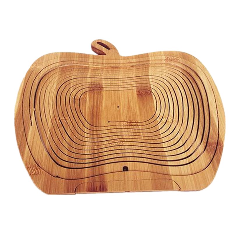 BowLift | Foldable All-Natural Wooden Fruit Bowl