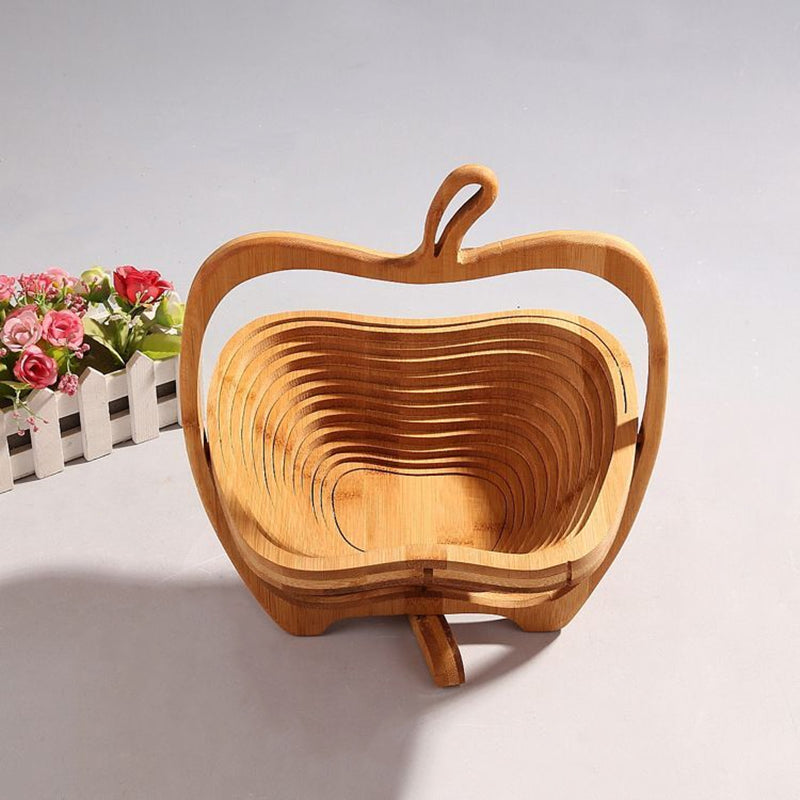 BowLift | Foldable All-Natural Wooden Fruit Bowl