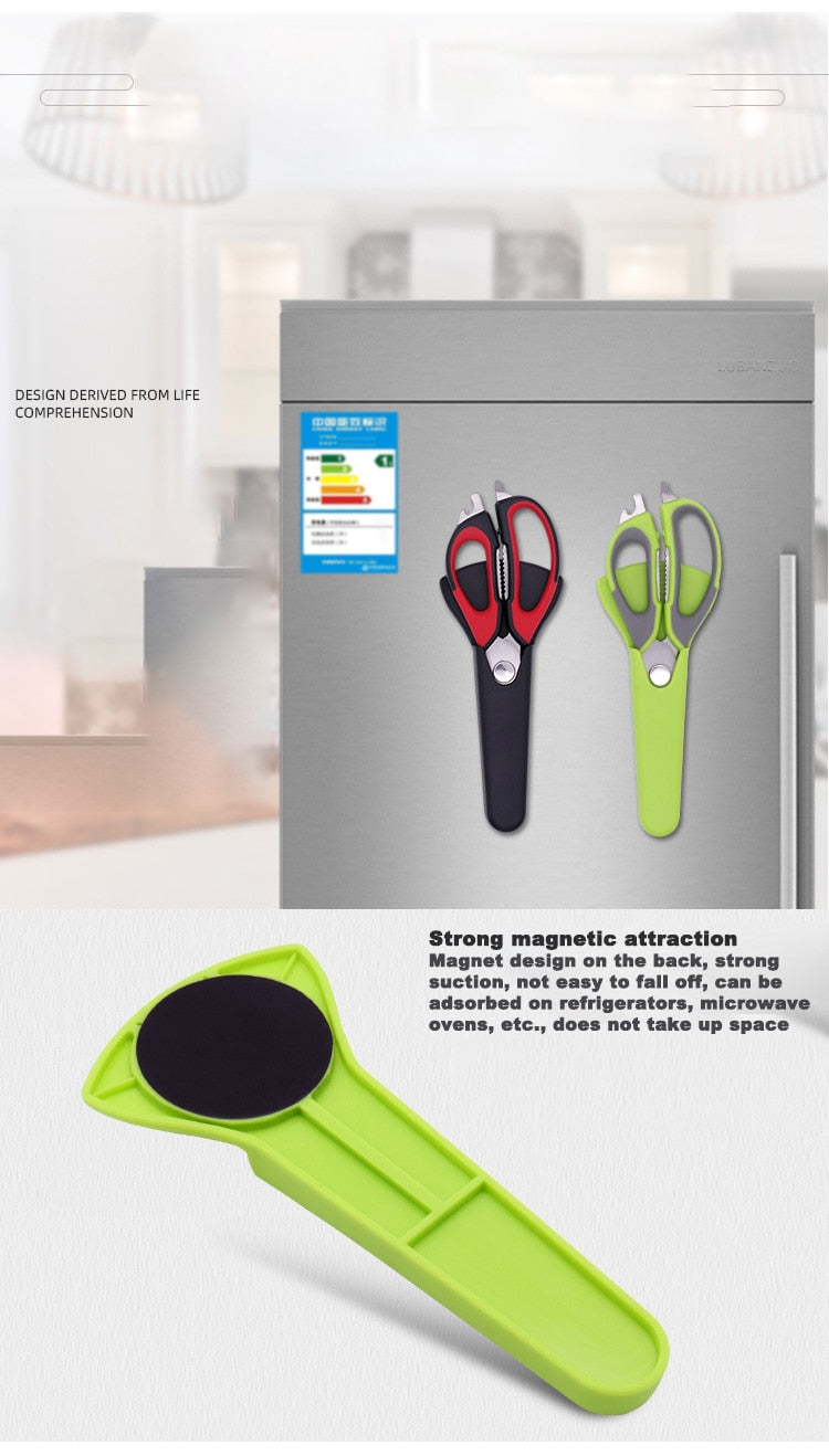 BowLift | Multifunctional Poultry Bone Scissor with Magnetic Storage Bag