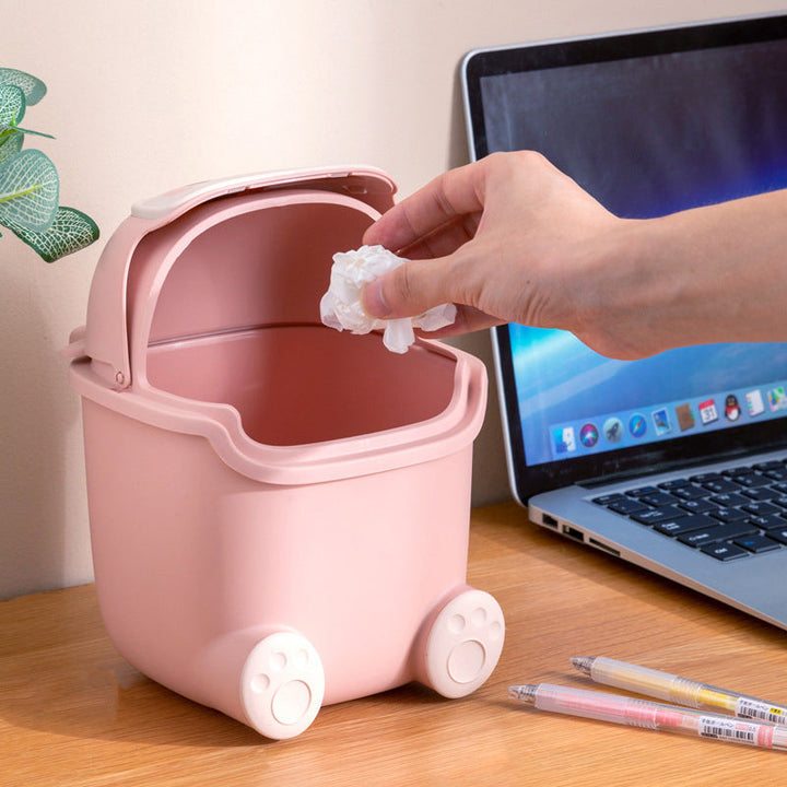 BowLift | Lazy Penguin Office Mini Trash Can