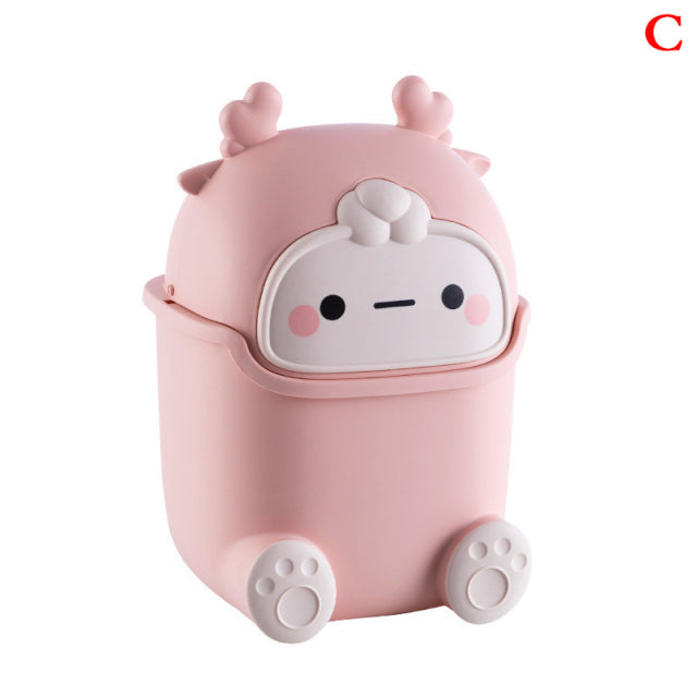 BowLift | Lazy Penguin Office Mini Trash Can