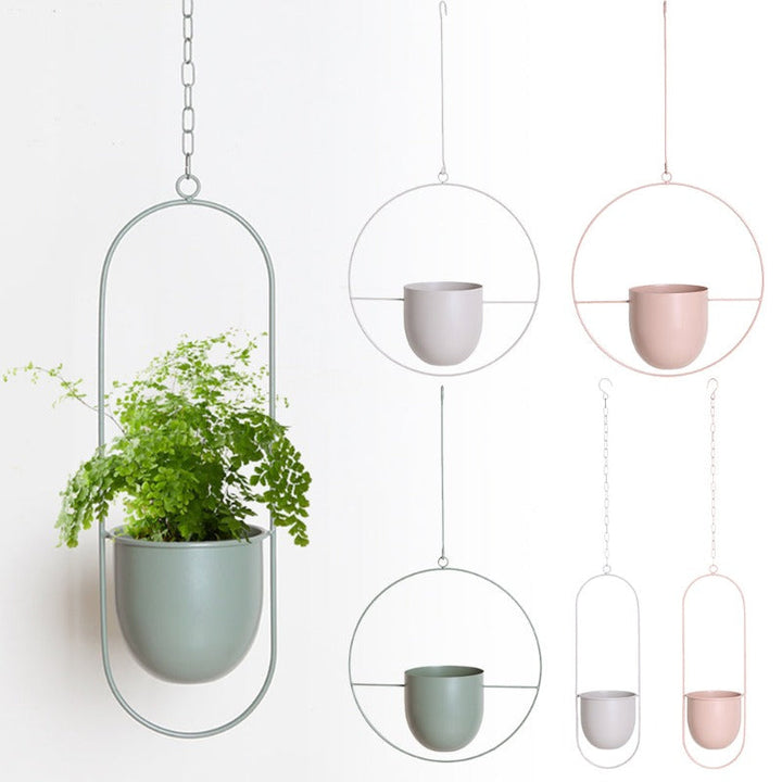 BowLift | Hanging Plant Pot Holder made of Metal