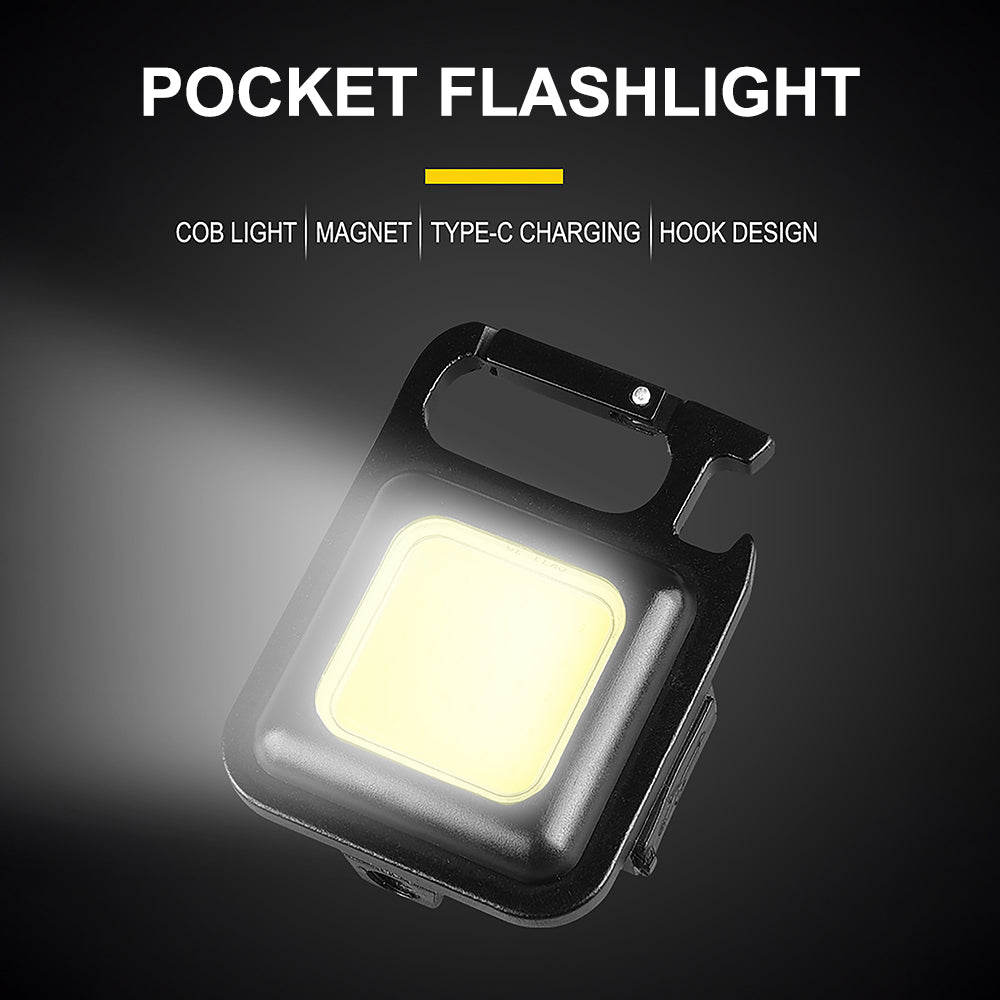 Mini Magnetic Pocket Keychain Flashlight | Bowlift