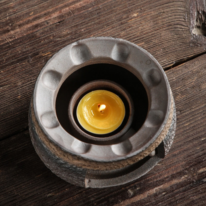 BowLift | Vintage Art Ceramic Teapot Warmer Holder