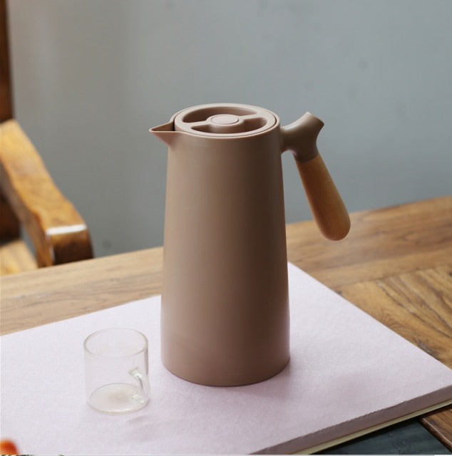 Elegant Minimal Matte Teapot Thermos | Bowlift