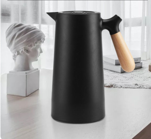 Elegant Minimal Matte Teapot Thermos | Bowlift