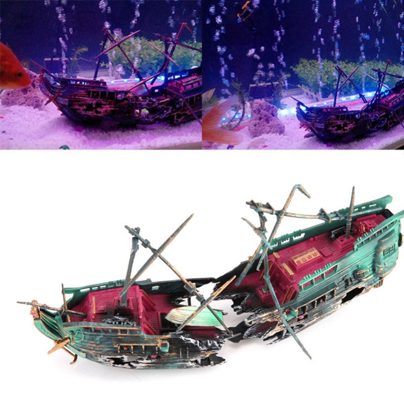 BowLift | Large Shipwreck Aquarium Decoration