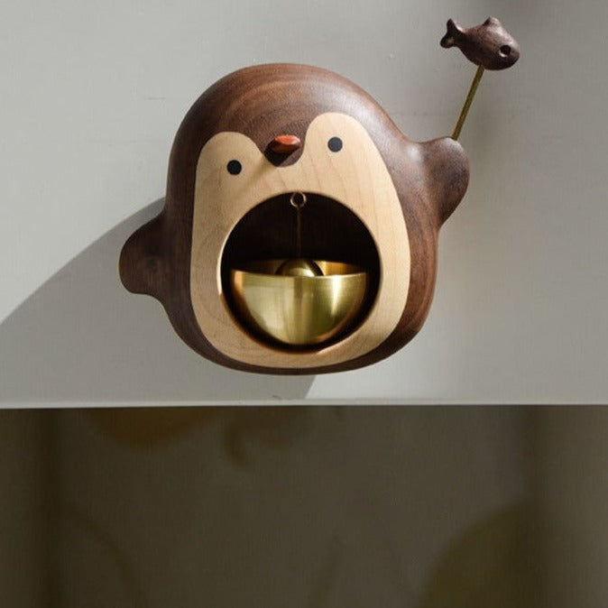 BowLift | Solid Wood Cute Hanging Door Bell