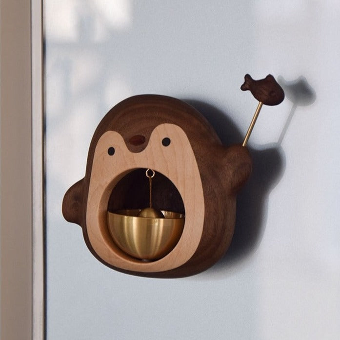 BowLift | Solid Wood Cute Hanging Door Bell