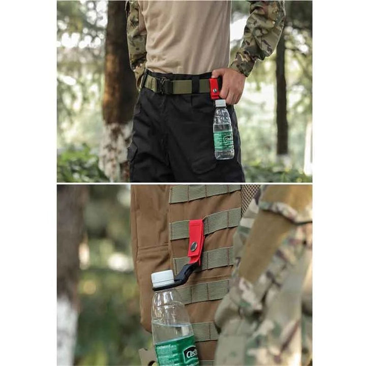 Military Style Belt Keychain Bottle Hook | Bowlift