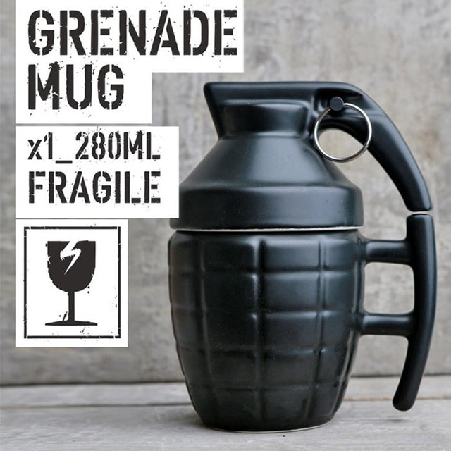 Grenade Ceramic Mugs | Bowlift