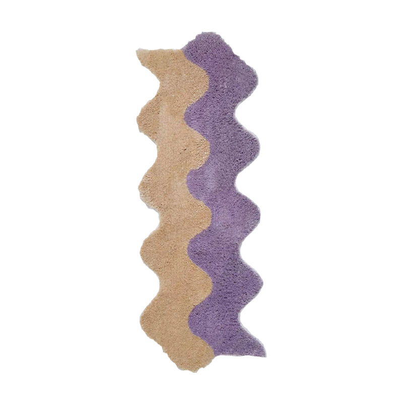 Wavy 2-toned Narrow Rug | Bowlift