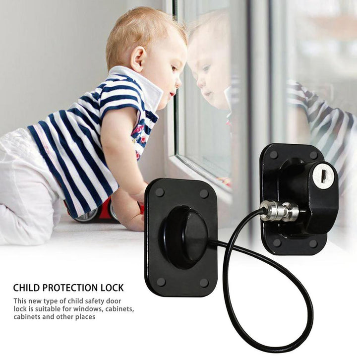 Kids Safety Sticky Window Cabinet Lock | Bowlift