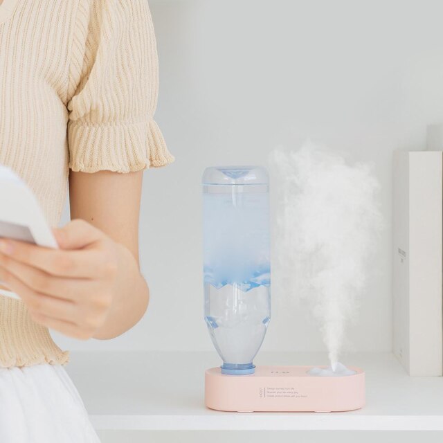 BowLift | Elegant Water Bottle Humidifier Night Lamp