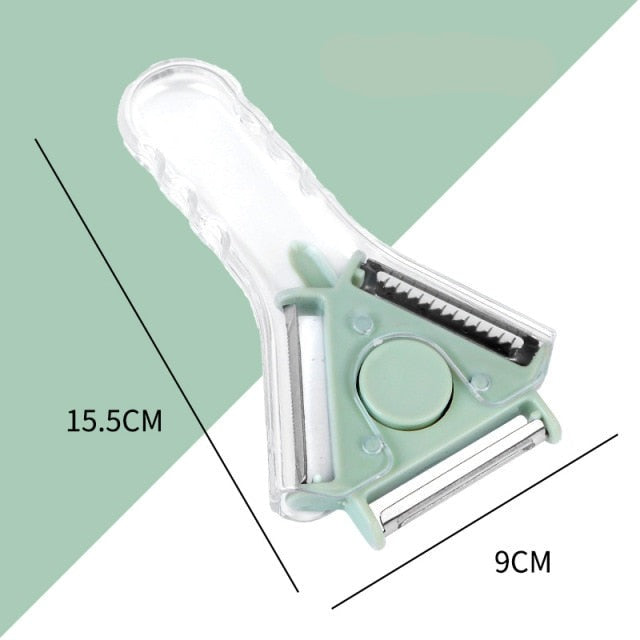 BowLift | Magic Multi-Blade Triangle Vegetable Peeler