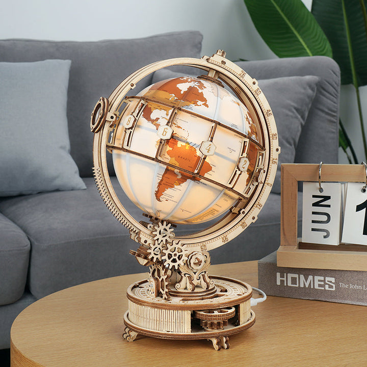 3D Puzzle Luminous Globe | Bowlift