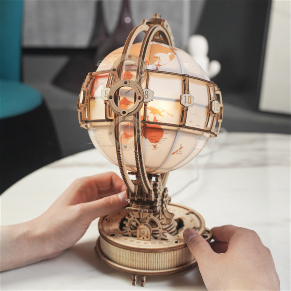3D Puzzle Luminous Globe | Bowlift