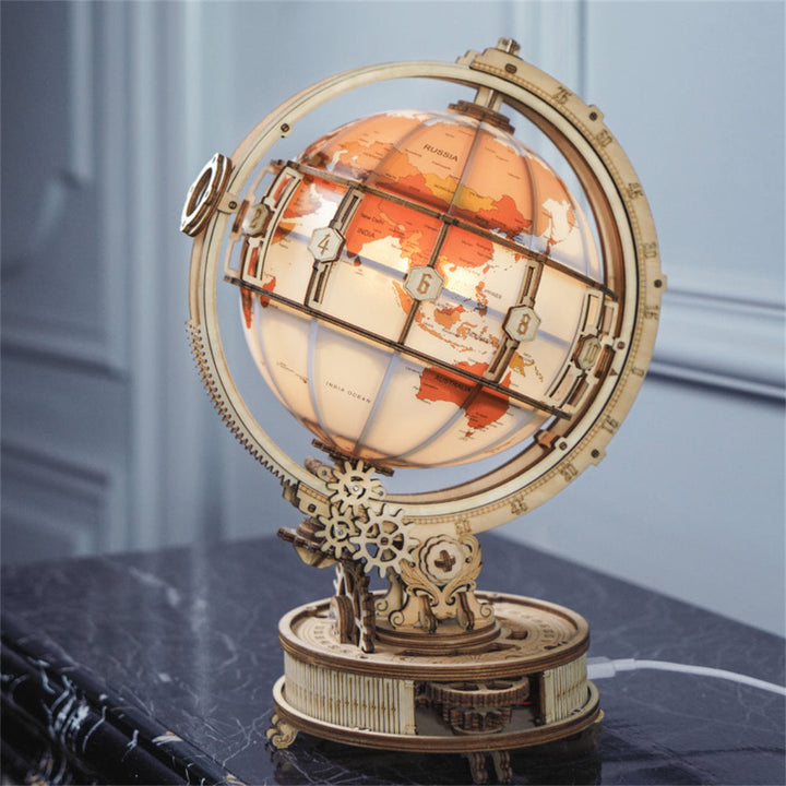 3D Puzzle Luminous Globe | Bowlift