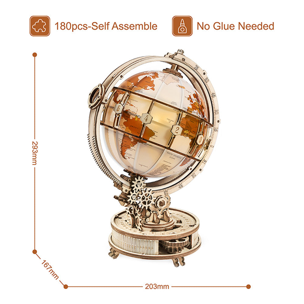 BowLift | 3D Puzzle Luminous Globe