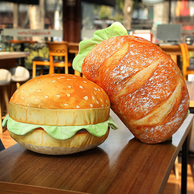BowLift | 2in1 Comfy Hamburger Pillow Seat Cushion