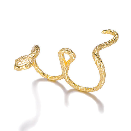 BowLift | Snake Shape Resizable Two Finger Ring