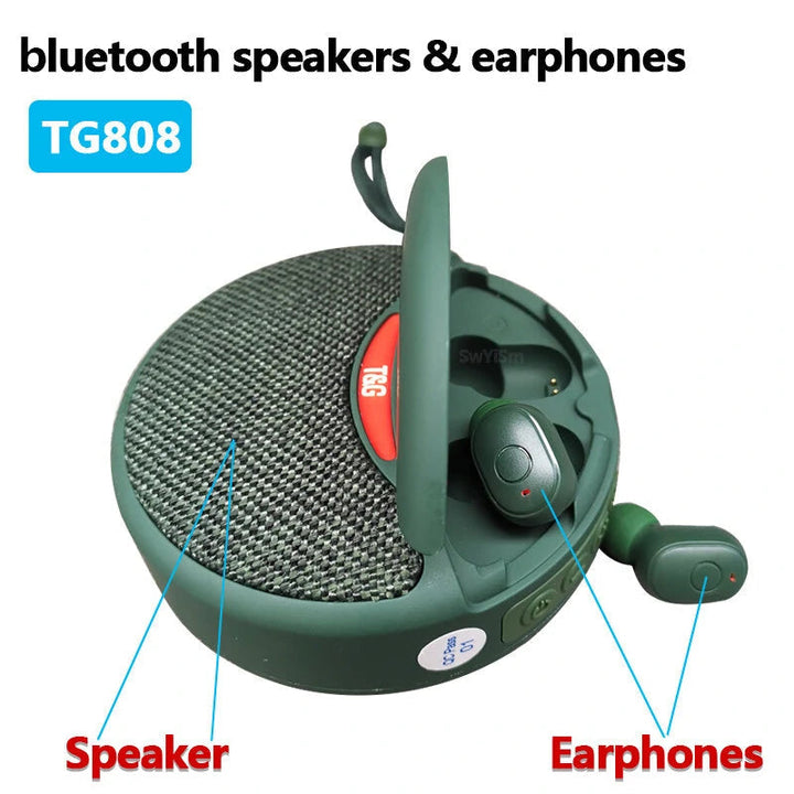 BowLift | 2in1 Earphone Bluetooth Speaker