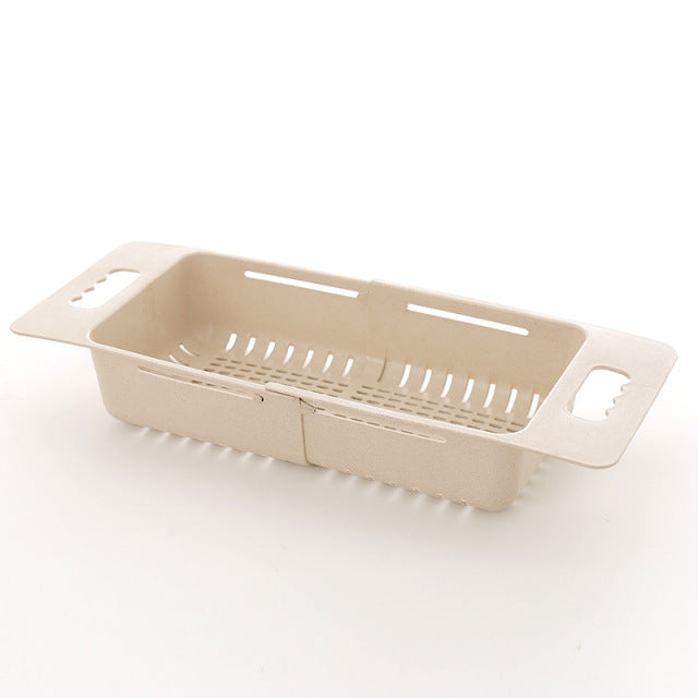 BowLift | Adjustable Telescopic Fruit Sink Basket