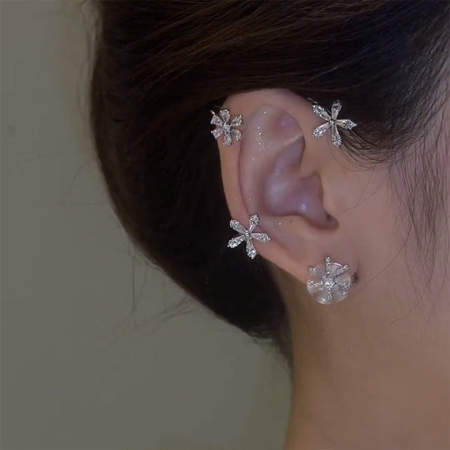BowLift | Rotating Windmill Zircon Sparkling Earring