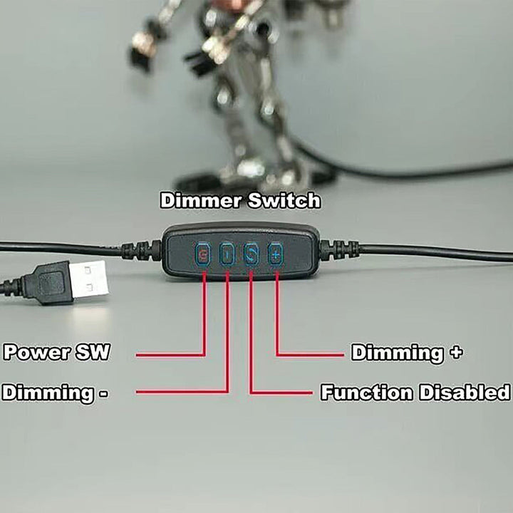 BowLift | Vintage Guitar Playing Microphone Robot Lamp