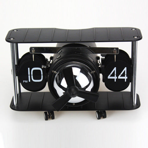 BowLift | Vintage Model Aircraft Table Clock
