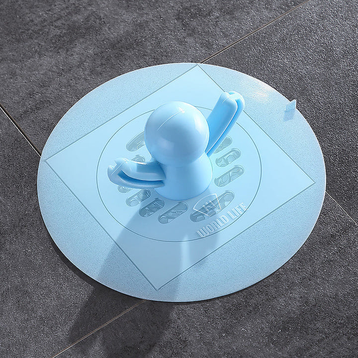 BowLift | Blue Man Simple Silicone Drain Cover