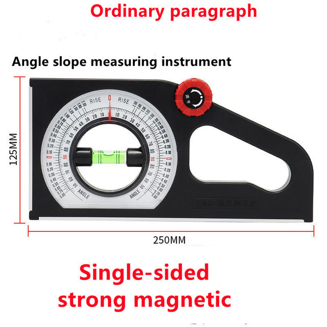 Multifunctional Magnetic Protractor Angle Finder Slope Meter | Bowlift