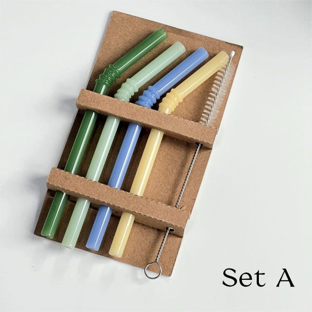 BowLift | Glass straw - Set of 4