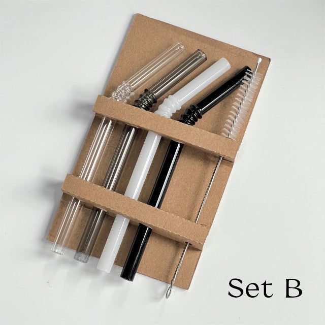 BowLift | Glass straw - Set of 4