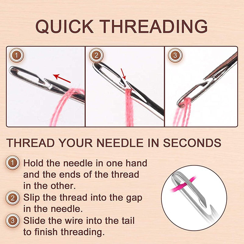 BowLift | Stainless Steel Needless Sewing Tool Kit
