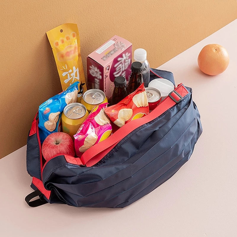 Large Capacity Canvas Foldable Shopping Bag | Bowlift