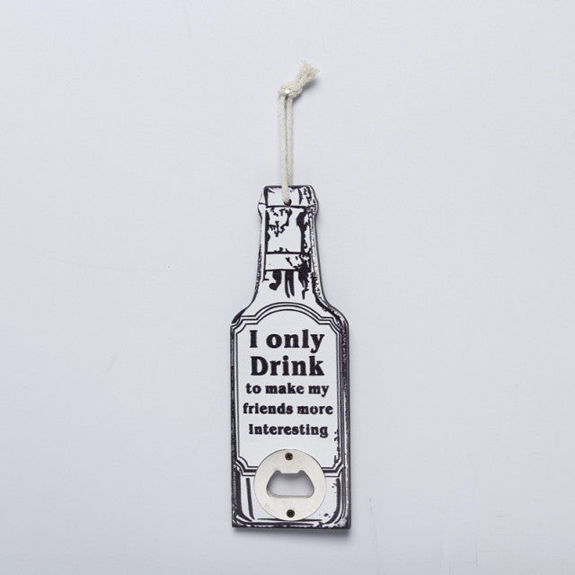 BowLift | Retro Wood Bottle Opener