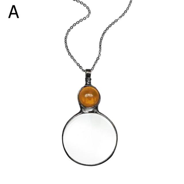 BowLift | Creative Magnifying Glass Pendant Necklace
