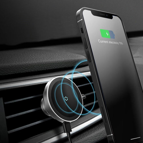 BowLift | Rotating Car Wireless Charger Magnetic Phone Holder