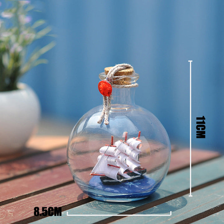 Creative Glass Bottle Ship | Bowlift