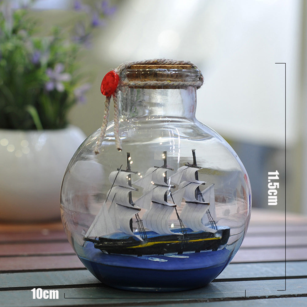 Creative Glass Bottle Ship | Bowlift