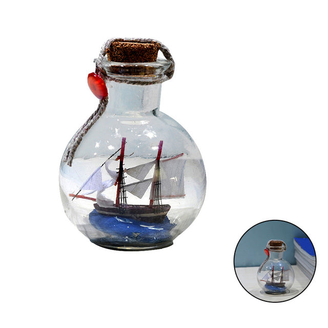 Creative Glass Bottle Ship | Bowlift