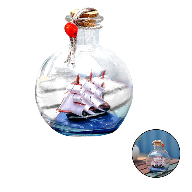 Creative Glass Bottle Ship | Bowlift