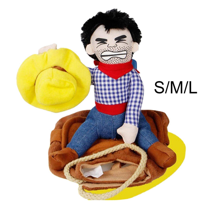 BowLift | Cowboy Riding Horse Pet Costume
