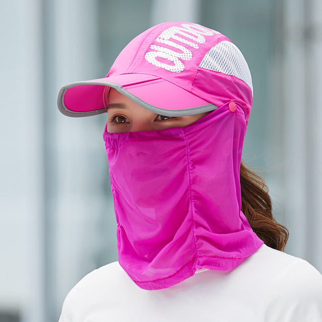 Anti-Ultraviolet Outdoor Breathable Summer Mask Hat | Bowlift