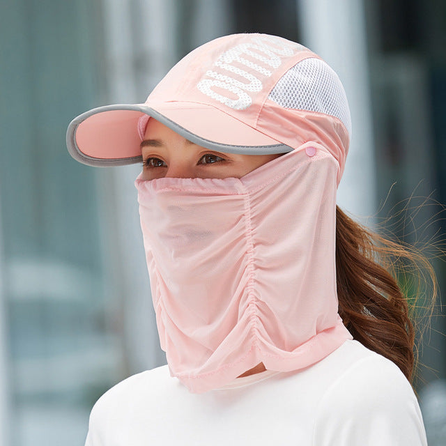 Anti-Ultraviolet Outdoor Breathable Summer Mask Hat | Bowlift
