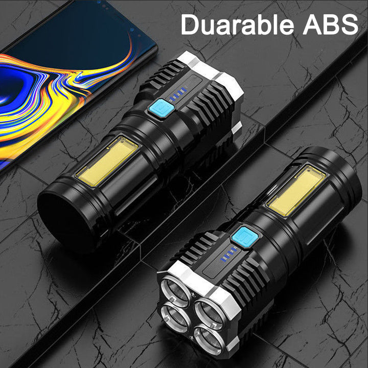 Ultra Bright Rechargeable LED Flashlight | Bowlift