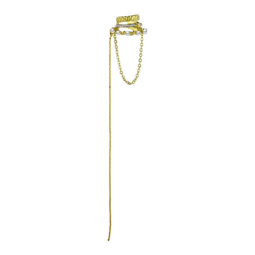 BowLift | Elegant European No Ear Hole Chain Earrings