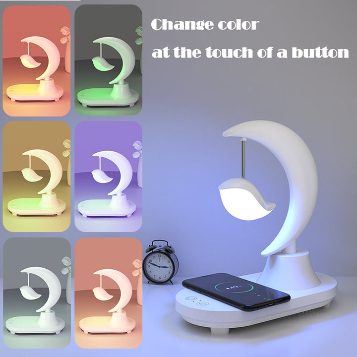 BowLift | Moon Star Wireless Charging Night Lamp
